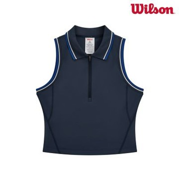 【Wilson威爾森】Classic Tank Classic Navy 女款 服飾 運動背心 海軍藍 WE00273U001002