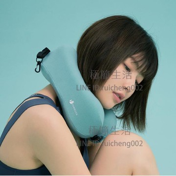 u型便攜記憶棉護頸枕頭 脖子靠枕飛機午睡u形旅行枕【林之舍】