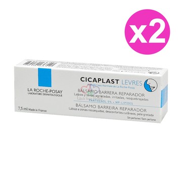 【La Roche-Posay 理膚寶水】全面修復潤唇膏 7.5ml/2支