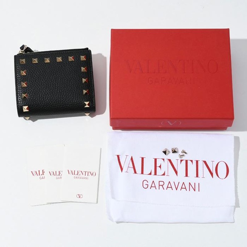 VALENTINO ヴァレンティノ 財布 ミニ財布 2つ折り財布 P0W06 VSH ...