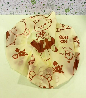 【震撼精品百貨】Rilakkuma San-X 拉拉熊懶懶熊 浴帽-黃#18919 震撼日式精品百貨