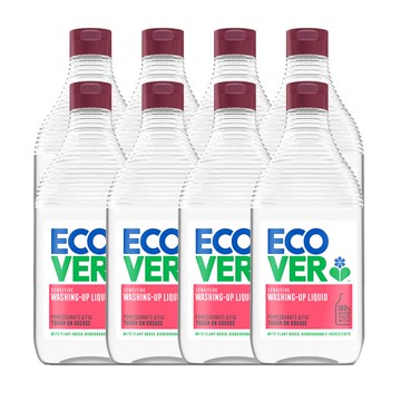【ECOVER宜珂】 親膚洗碗精 - 石榴&無花果 450ml x8入