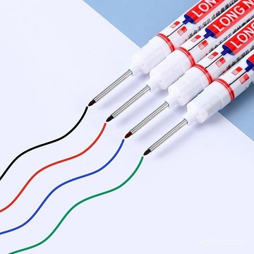 熱銷好貨🤓長頭防水記號筆深孔記號筆特殊記號筆衛浴木工瓷磚多用途油性筆 ZHN1