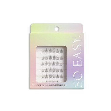 好簡單免膠單株睫毛-太陽花款  I-001