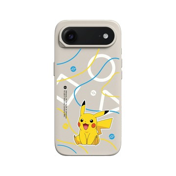 iPhone Air SolidX 貝殼灰 - 寶可夢 Pokemon - 幾何系列-皮卡丘