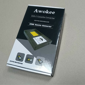 跨境錄像帶VHS轉VHSC二分之一影帶轉換盒轉接盒(MiniDV/Hi8不兼容【宜家良品百貨】