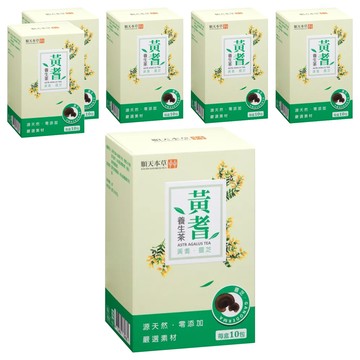 順天本草 黃耆養生茶  6盒  5g  10包