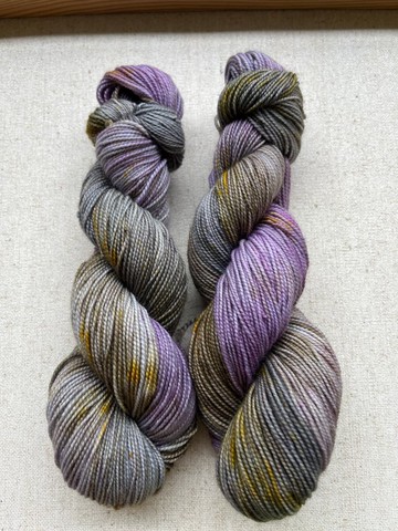 手染羊毛線-星夜