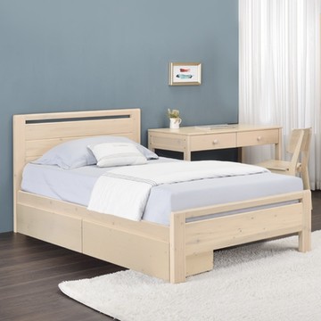 Homelike 喜家居單人3.5尺附抽屜床組(2269)-110x196x95cm