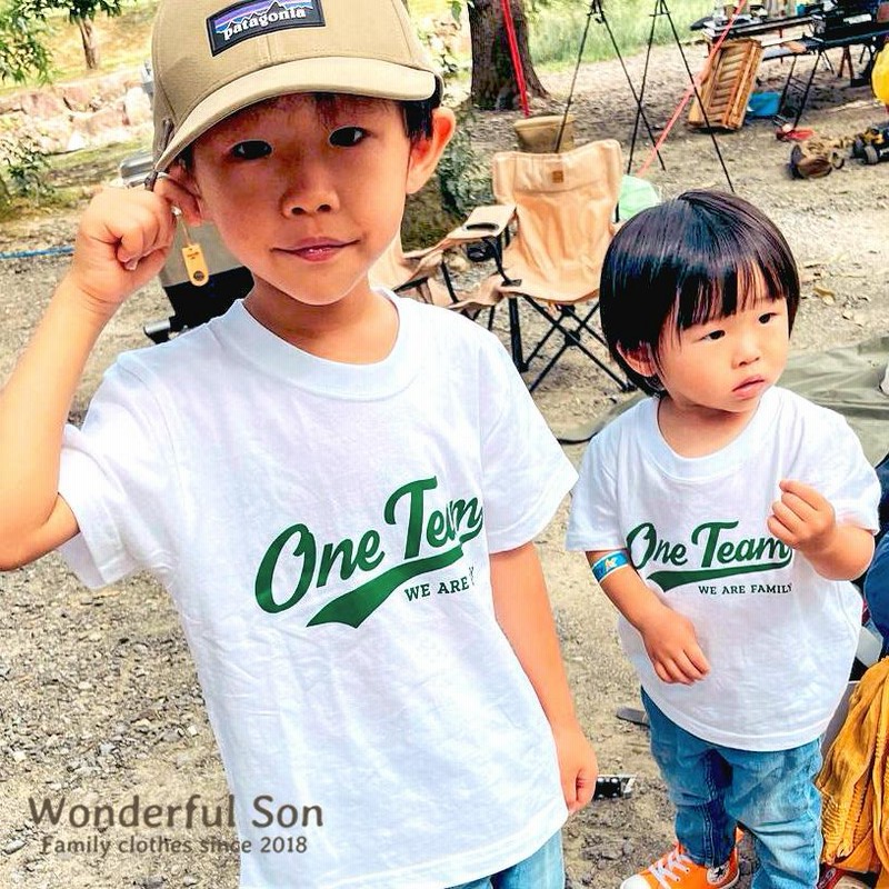 親子コーデ Tシャツ 家族 リンクコーデ お揃い ペア ペアルック