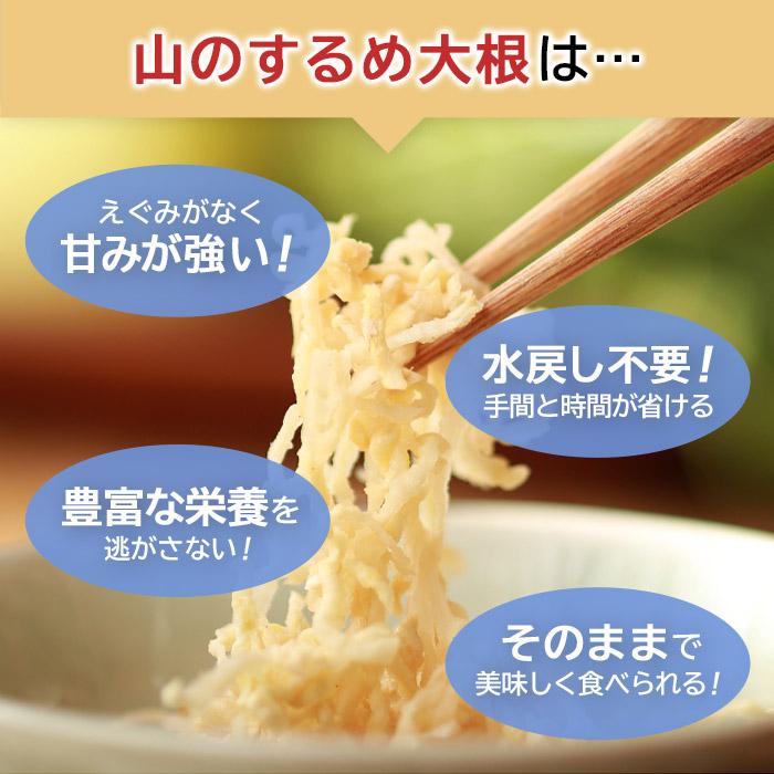 (再入荷) ≪TVで話題≫ 水戻し不要 切り干し大根 山のするめ大根 10袋 山ちゃんファーム 静岡県産 乾燥野菜 送料無料