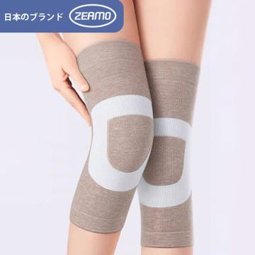 ZEAMO 日本蠶絲舒適四季保暖防滑護膝 一雙入 護膝 護具 腿套 膝蓋防護