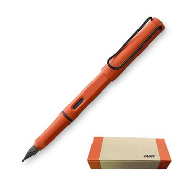LAMY Safari 狩獵系列 2021年限定版鋼筆禮盒 F尖 陶瓦紅  F