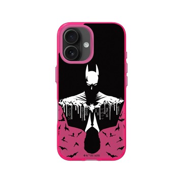 iPhone 16 Clear 粉漾桃 - Batman 蝙蝠俠 - 布魯斯/蝙蝠俠
