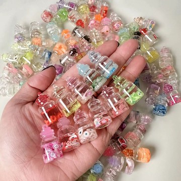 ✨ 在臺发货 ✨ 夜光許願瓶阿拉瓶漂流瓶手機殼鑰匙扣飾品配件diy海螺水果許願瓶