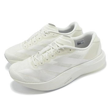 adidas 慢跑鞋 Adizero Evo SL M 男鞋 米灰 銀 緩震 運動鞋 JR3418