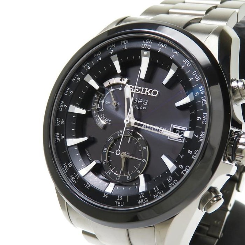 SEIKO/セイコー SBXA003 7X52-0AA0 アストロン 腕時計 チタン/セラミック ソーラー電波 ブラック メンズ |  LINEショッピング