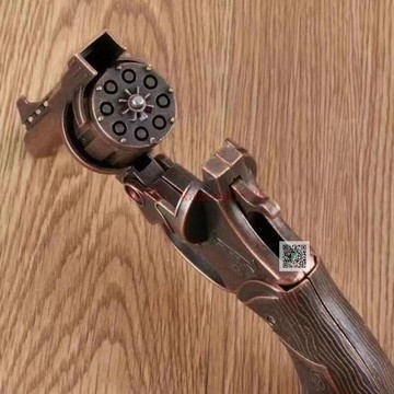 86店：全金屬打響砸咆鏘 兒童玩 具手鏘 左耣手鏘 火咆紙咆鏘12.05不可發射