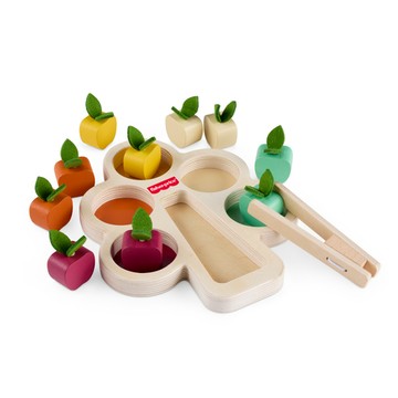 費雪木製玩具蒙特梭利分類樹