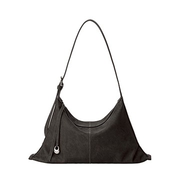 【BLANK SPACE】Taz 軟質肩背包 (黑色)