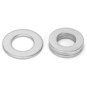 304不銹鋼加大加厚平墊片M3M4M5M6M8M10M12-M24螺絲介子金屬墊。