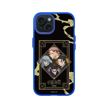 iPhone 15 Clear 激光藍 - Jujutsu Kaisen 咒術迴戰 S2 - 澀谷事變戰鬥系列-咒靈組合