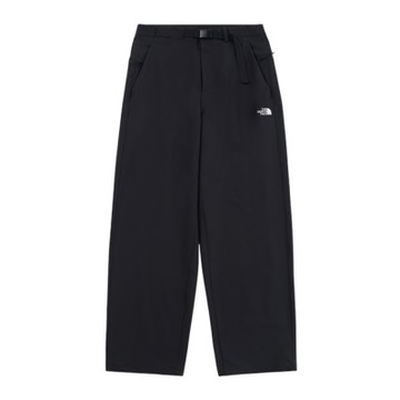 The North Face 北臉 長褲 女 運動褲 防風 防潑水 拉鍊口袋 W MID-WEIGHT ESSENTIAL 黑 NF0A8BWGJK3