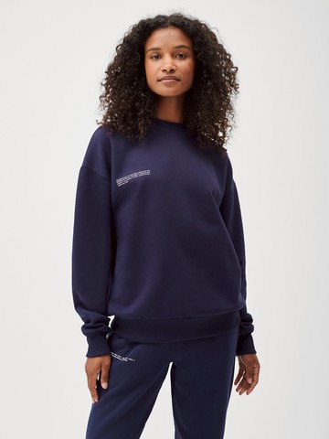 PANGAIA - 365 Heavyweight Sweater - navy blue - XXL XXL