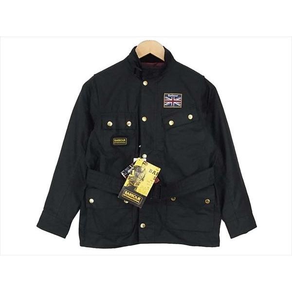 Barbour バブアー 国内正規品 1502071 ユニオンジャック インターナショナル ジャケット 黒 キッズ L 【新古品】【未使用】【中古】  | LINEブランドカタログ