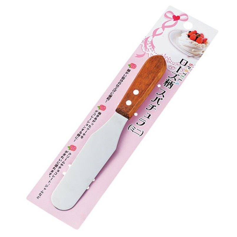 【崑山玩具x日韓精品】日本 ECHO 蛋糕奶油抹刀 不鏽鋼刮刀 烘培工具