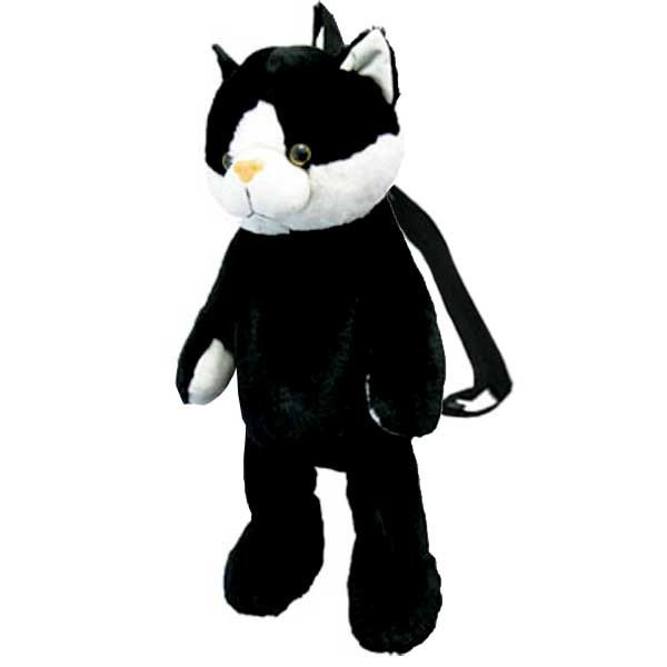 ぬいぐるみバックパック ネコ Black Plush Back Pack リュックサック 通販 Lineポイント最大0 5 Get Lineショッピング