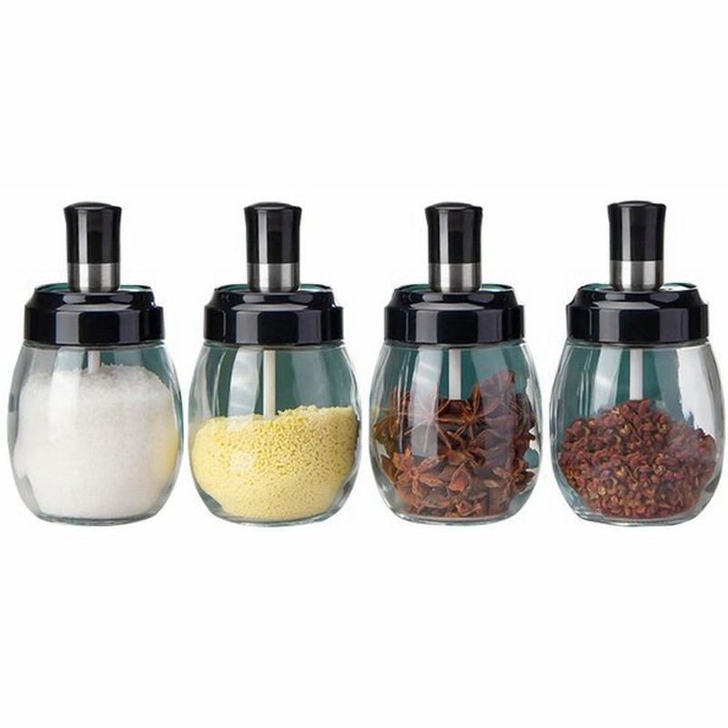 調味料入れ スパイスボトル 調味料 容器 スパイス ボトル 調味料瓶 ガラス 瓶 調味料入れ 調味料ケース おしゃれ 家庭用 業務用 に 300ml 4個セット 通販 Lineポイント最大get Lineショッピング