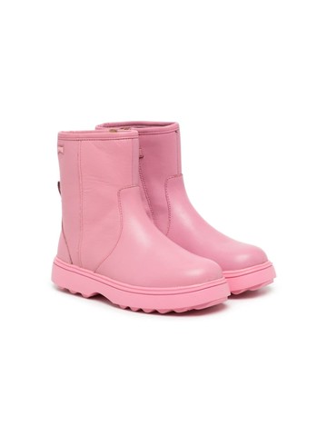 Camper Kids - round-toe leather boots - kids - Leather/Leather/Rubber - 28 - Pink