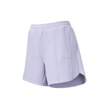 FILA 女針織短褲-紫色 5SHA-5320-PL