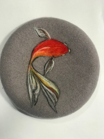 Ladi原創設計帽子新款秋冬女羊毛氈手工帽子客製手作