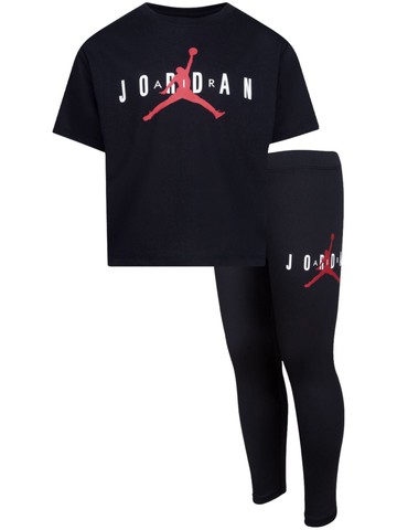 Jordan Kids - Jumpman cotton tracksuit set - kids - Cotton - 4 yrs - Black