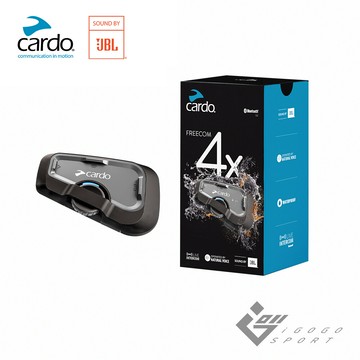 cardo freecom 4x 安全帽通訊藍牙耳機 (單入組)
