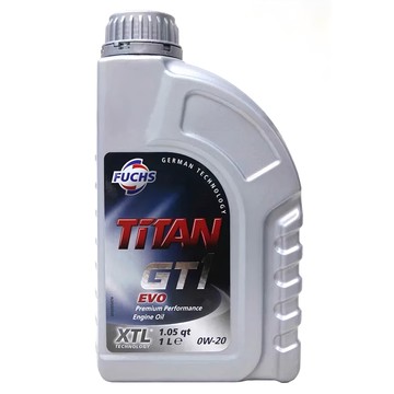 FUCHS TITAN GT1 EVO XTL 全合成機油 1L 汽車引擎潤滑油  0w20  1瓶