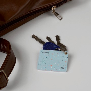 【特惠2入組】uTag智慧防丟卡｜iOS專用｜無線充電 石灰白*2