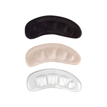 鞋鞋俱樂部 5mm豆豆矽膠後跟貼 防掉跟 防磨調碼貼 906-F49 1雙