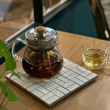 白瓷拼語系列 台灣馬賽克 手作鍋墊/杯墊