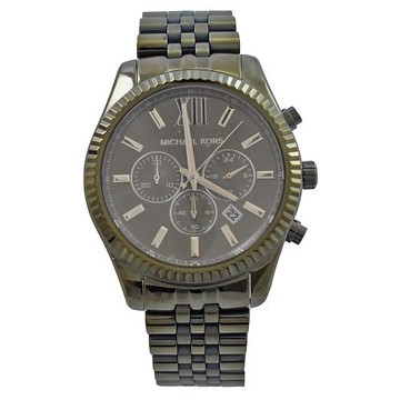 MICHAEL KORS MK8604 大款不鏽鋼腕錶.橄欖色