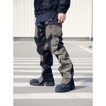 機能解構潮酷時尚炸街小眾休閑褲
