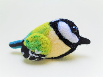 Hey! bird friends 鳥朋友 羊毛氈胸針