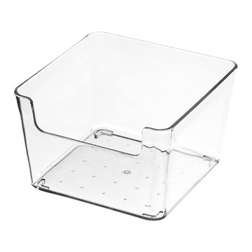 壓克力收納盒 短款(9.5 x 9.5 x 6cm)  透明  1個