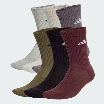 Adidas 新款 運動 休閒 運動襪 休閒襪 中筒襪 襪子 6雙入 JP1716 (顏色請參考圖片)