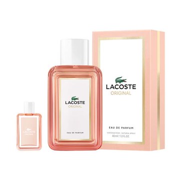 【LACOSTE】經典女性淡香精40ml(贈隨機小香乙瓶)