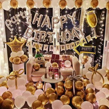 ??快速出貨?? 附發票 生日氣球套裝裝飾卡通氣球兒童寶寶生日布置小朋友成人生日派對