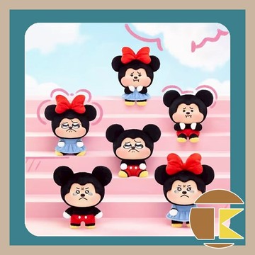 【115.6月預購】TOP TOY 迪士尼 米奇米妮委屈巴巴系列 搪膠毛絨 [單抽/盲盒] 如需中盒請下6倍數 愛蛋客