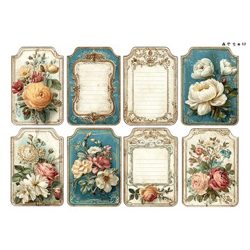 【10月新作】20-103-0242 裁切紙・拼貼素材